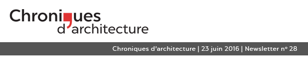 Site Internet de Chroniques d'architecture