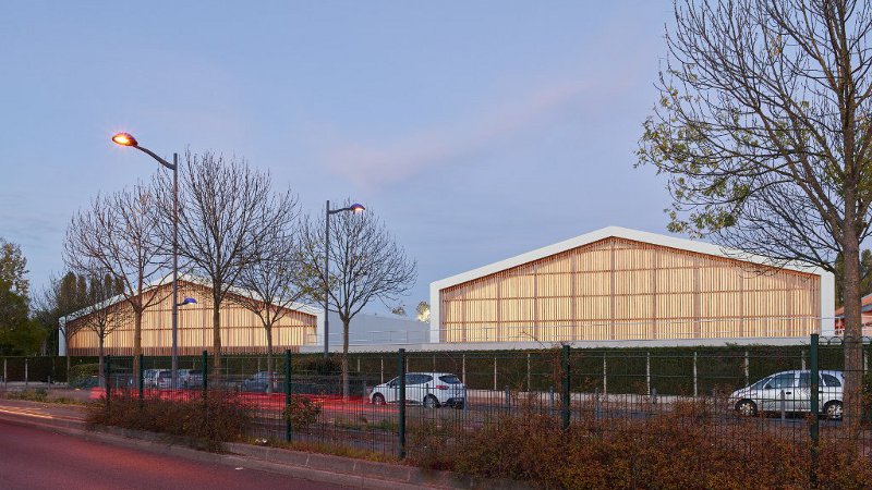 La salle de sport, un matériau urbain pour Ligne 7