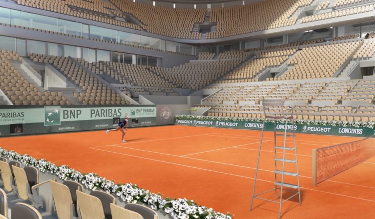 A Roland-Garros, Un W Qui Veut Dire… | Chroniques D‘architecture