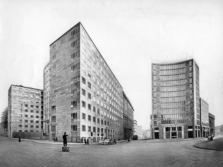 Premier immeuble Montecatini