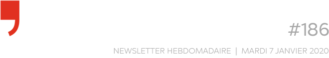 Chroniques d'architecture #186 | Newsletter hebdomadaire du mardi 7 janvier 2020