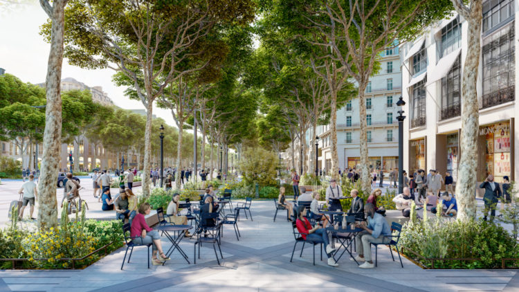 PCA-Stream Haut des Champs-Elysees salon vegetal 