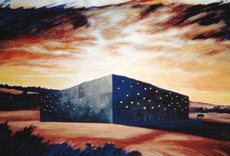 Stadium Perspective de concours decembre 1990