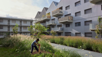 Immeuble Le Belvédère à Bordeaux - Bassins à flot (ANMA)