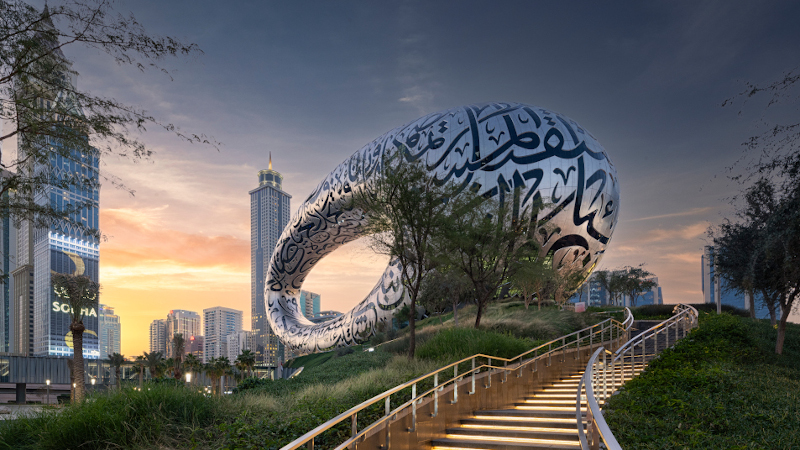 In Dubai, entworfen von Sean Killa, dem Museum der Zukunft?