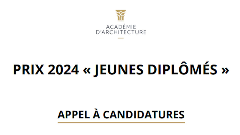 Prix 2024 « jeunes diplômés » - Appel à candidatures