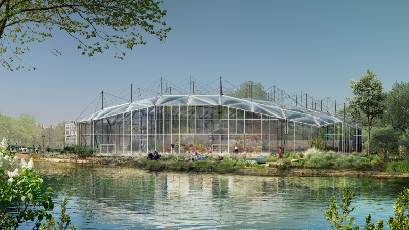 Rénovation de l'Hortus Botanicus d’Amsterdam par ZJA