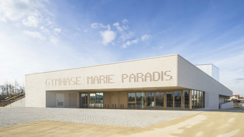 Au Bourget, le gymnase Marie Paradis signé Archi5