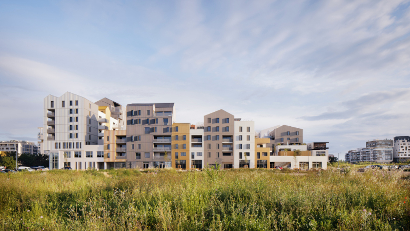 À Montpellier, So Wood, ou les jardins suspendus de Port Marianne, par A+ et HSP