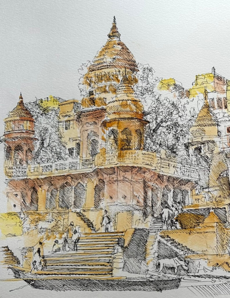 Himalaya Inde Ghâts Varanasi Bénarès 