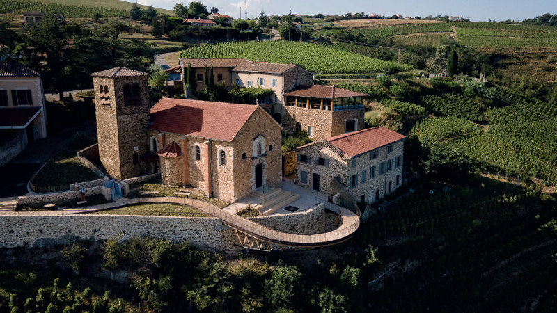 Sur les coteaux de Condrieu, un belvédère de Collection