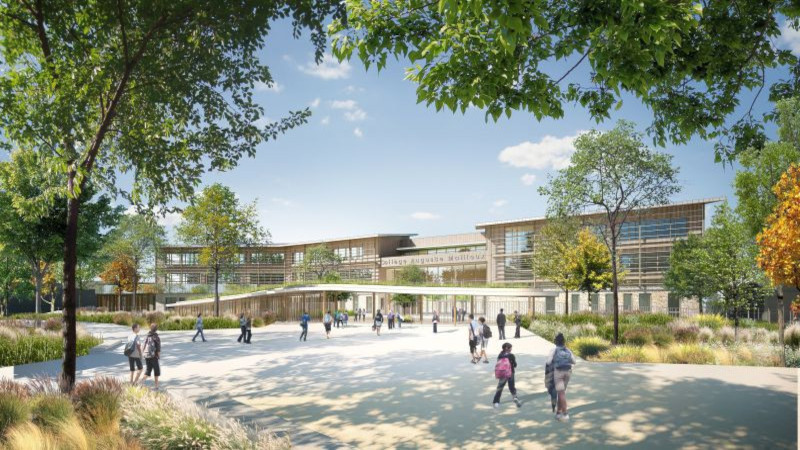 À Loroux-Bottereau, reconstruction du collège A. Mailloux par Epicuria