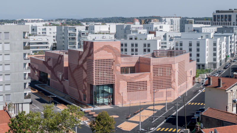 À Villeurbanne, groupe scolaire Simone Veil signé Rougerie+Tangram