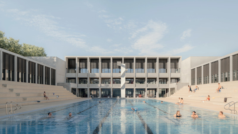 À Lyon, Centre nautique de Gerland, de Tony Garnier à 4_32