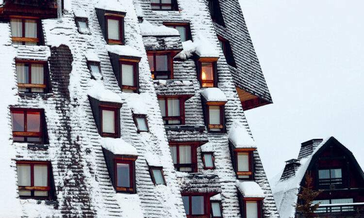 L’îlot blanc, Avoriaz – François Deladerrière