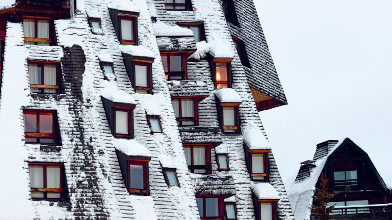 L’îlot blanc, Avoriaz - François Deladerrière