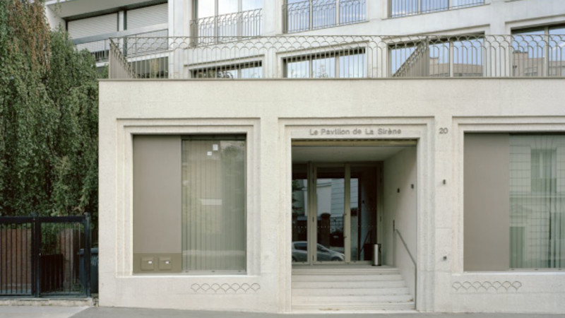 À Paris, Pavillon de La Sirène et logements par Avenier Cornejo