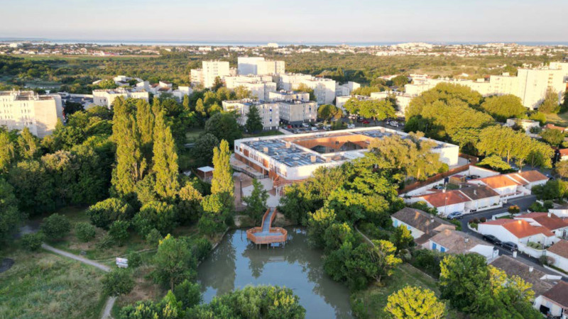 À La Rochelle, Cité des sciences et de la nature Lavoisier par archi5