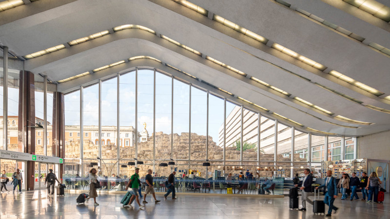 À Rome, rénovation de Roma Termini par L35 Architectes
