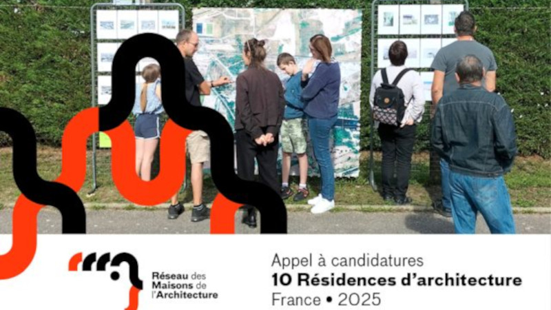 Appel à candidatures pour résidences d'architecture 2025