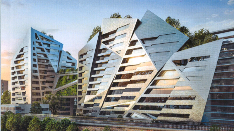 À Issy-les-Moulineaux, Daniel Libeskind entre en gare