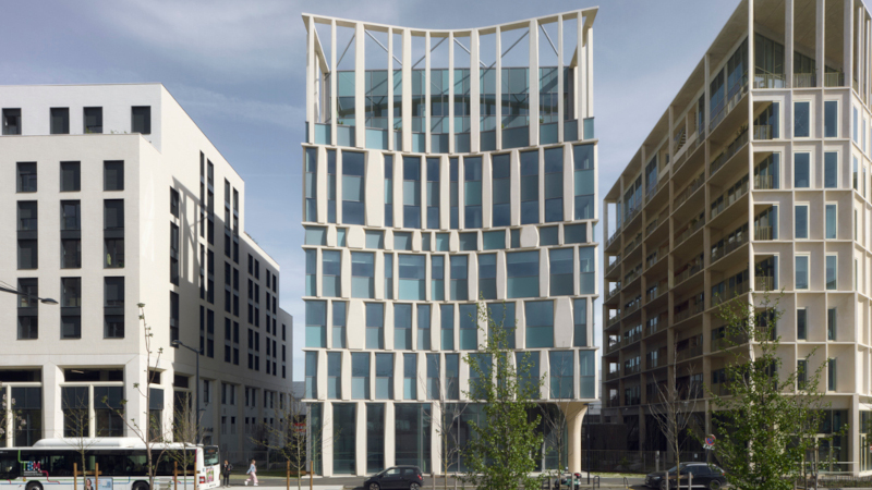 À Bordeaux, l’Ark, immeuble de bureaux par Cino Zucchi Architetti