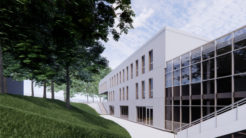 À Niort, transformation du lycée Saint-André par A40