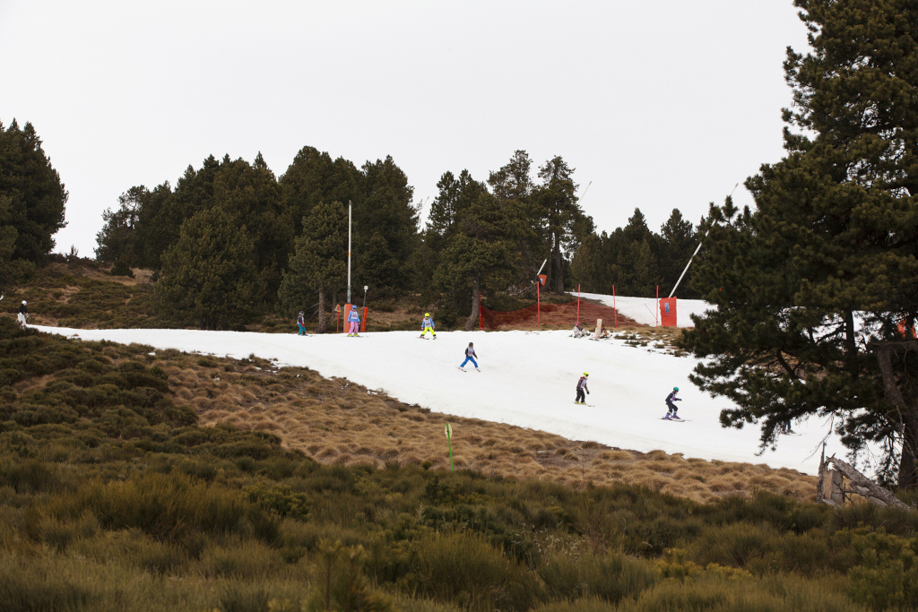 Piste verte Font-Romeu hiver 2024