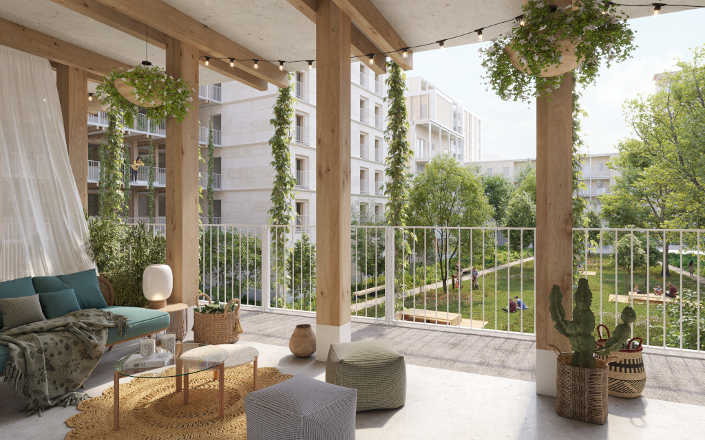 Logements Girondins, Lyon Atelier Perraudin
