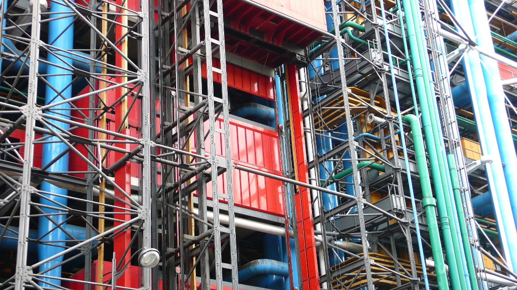 Beaubourg Shéma sovétique Renzo Piano