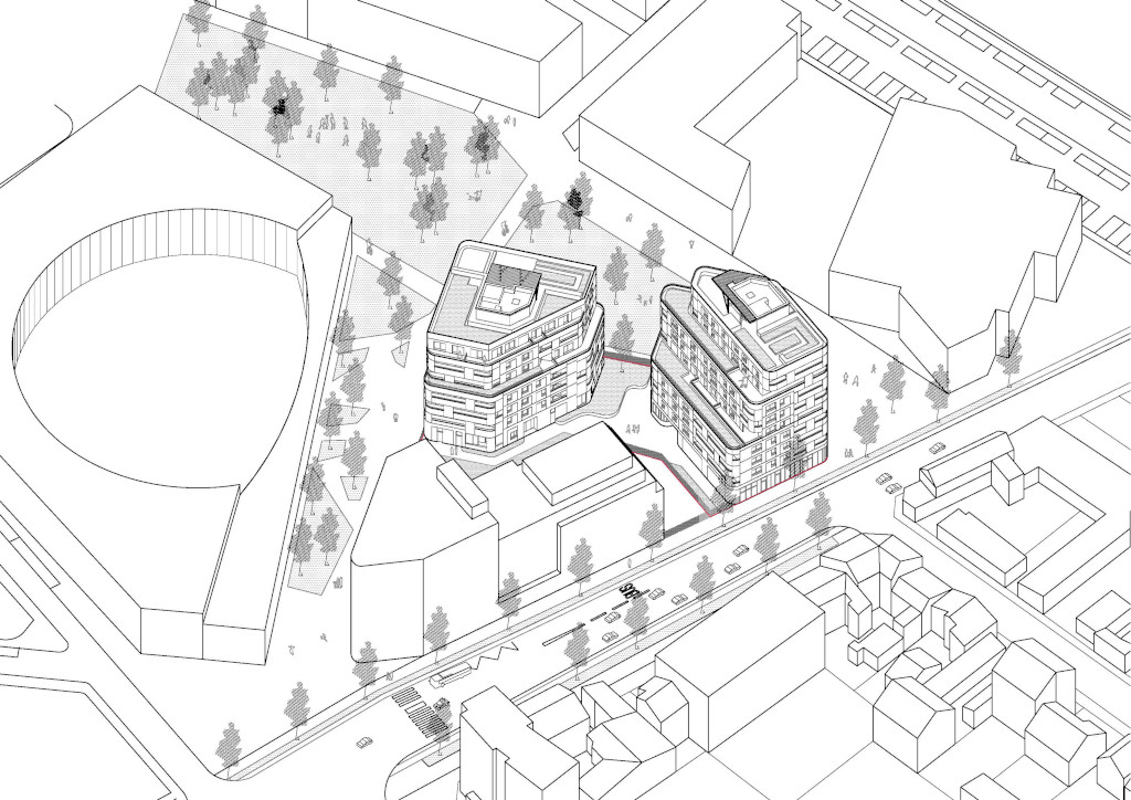 Logements en béton préfabriqué