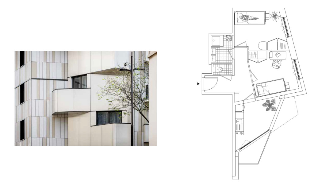 Logements Paris Tolbiac ITAR Architectures