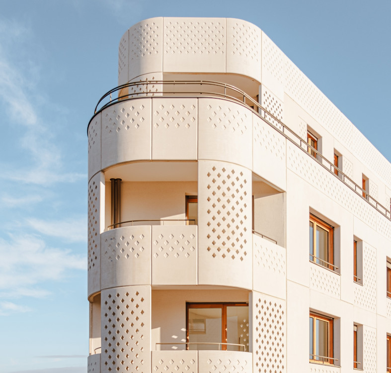 Logements en béton préfabriqué