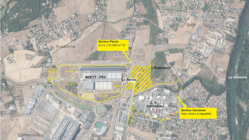 À Toulouse, un AMI pour le parvis du MEETT