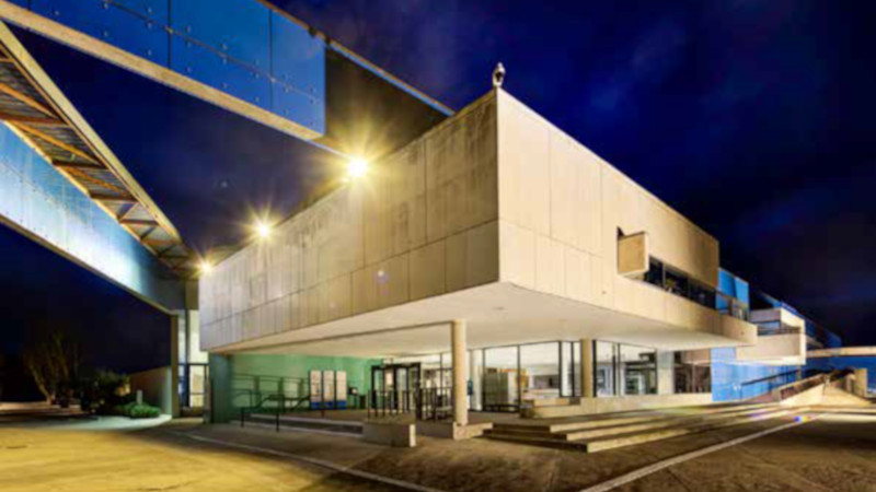 Le musée bleu, une architecture couleur du temps