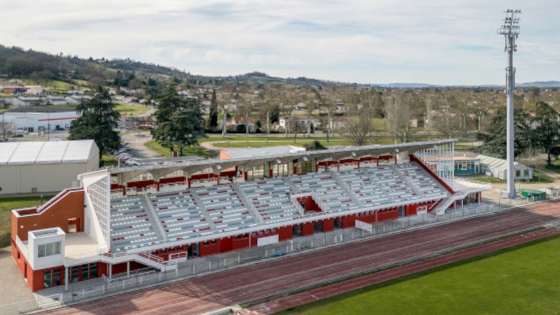 À Villeneuve-sur-Lot, transformation du Stade Max Rousié par A40