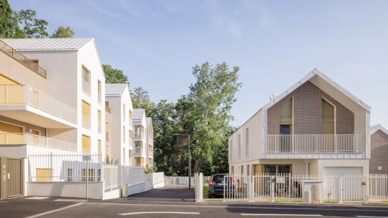 À Poissy, 26 logements signés Janez Nguyen + LINIA