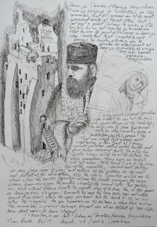 monastère de Panagia Hozoviotissa