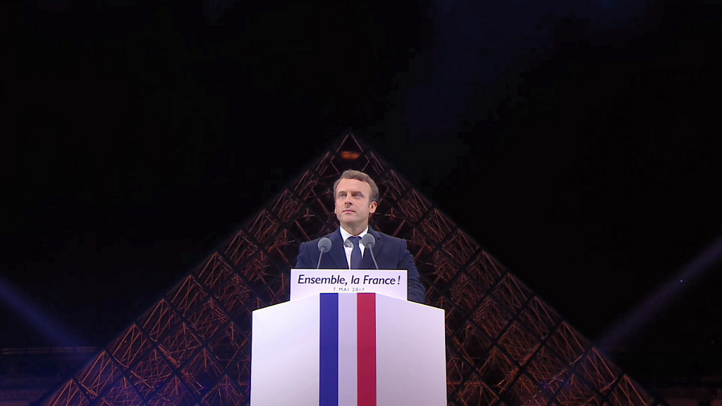 Le Louvre Emmanuel Macron