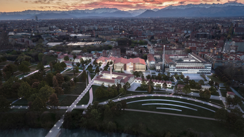 À Turin, restructuration de la manufacture des tabacs, par Eutropia et Pininfarina