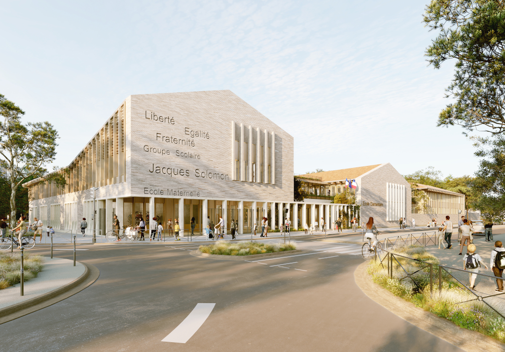 Champigny-sur-Marne, groupe scolaire Jacques-Solomon