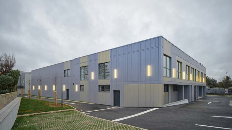 À Argenteuil, réhabilitation du bâtiment Jean Grandel par DCA