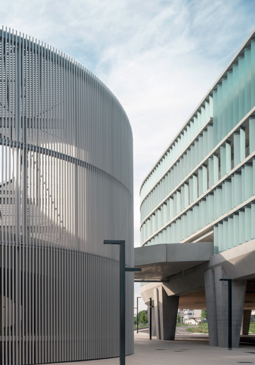 Parc relais et gare bus Cesson Viasilva Ateliers O-S architectes