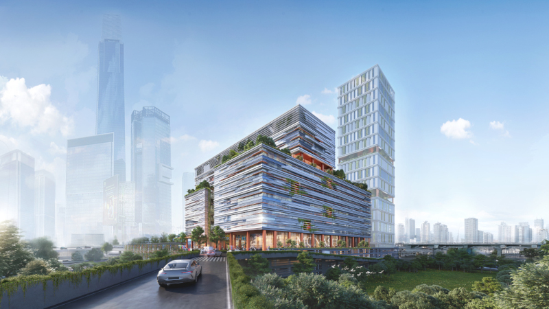 À Kuala Lumpur, campus de l’Université Monash par Grimshaw