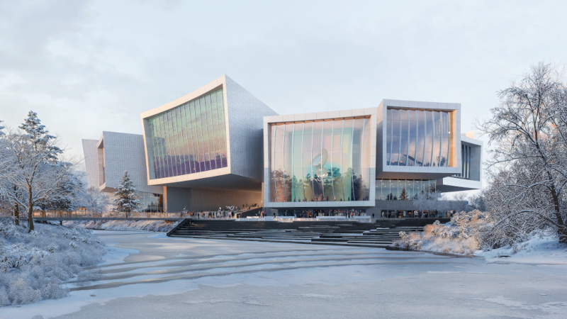 À Beijing, le musée d’art imaginé par Snøhetta