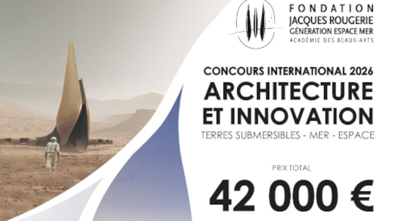 Concours d’Architecture 2026 de la Fondation Jacques Rougerie
