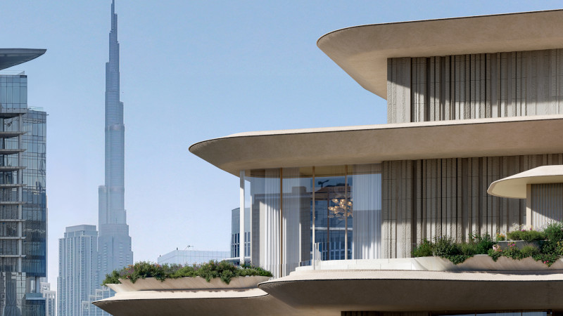 À Dubaï, Wedyan, résidentiel ultra-haut de gamme par Kengo Kuma