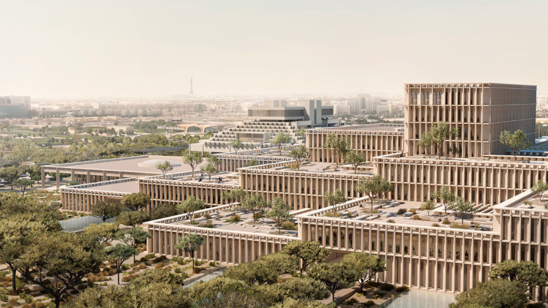Au Qatar, siège du ministère des Affaires étrangères par Frida Escobedo