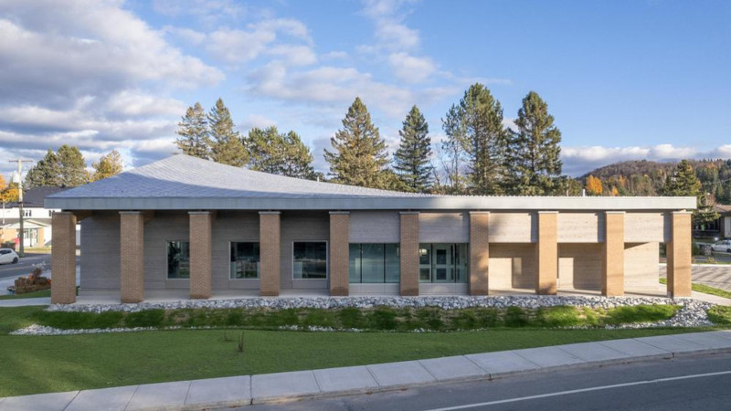 Au Canada, une bibliothèque signée Perrault Architecture