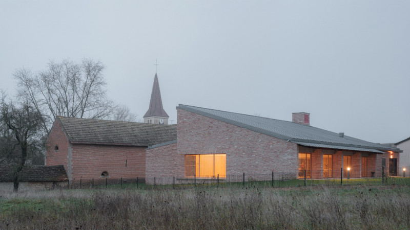 À Corberon, une salle multi-activités par LINK Architectes